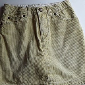 Lands End corduroy skort
